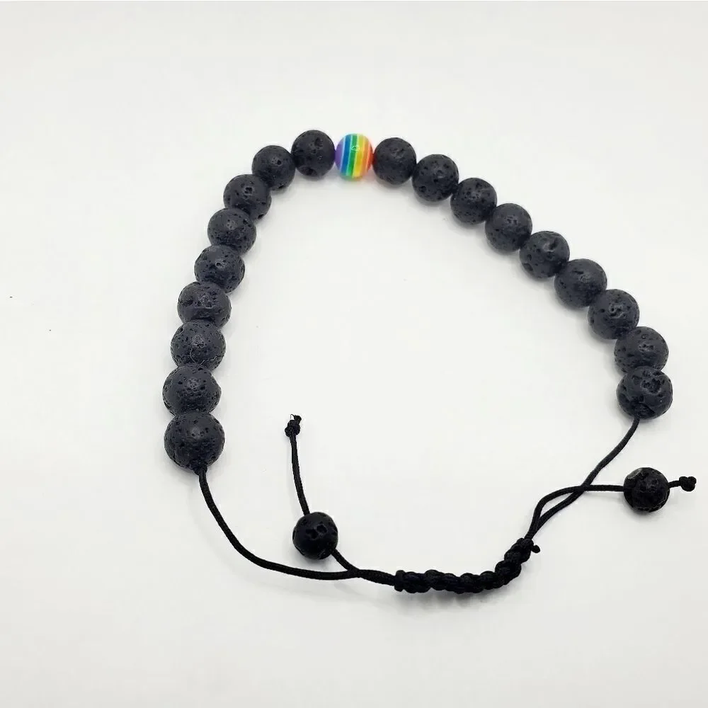 Hand Crafted Adjustable Pride Bracelet